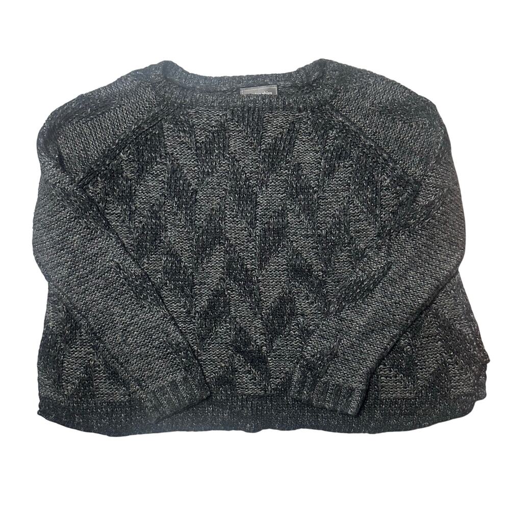 Wooden Ships Dark Gray Sweater